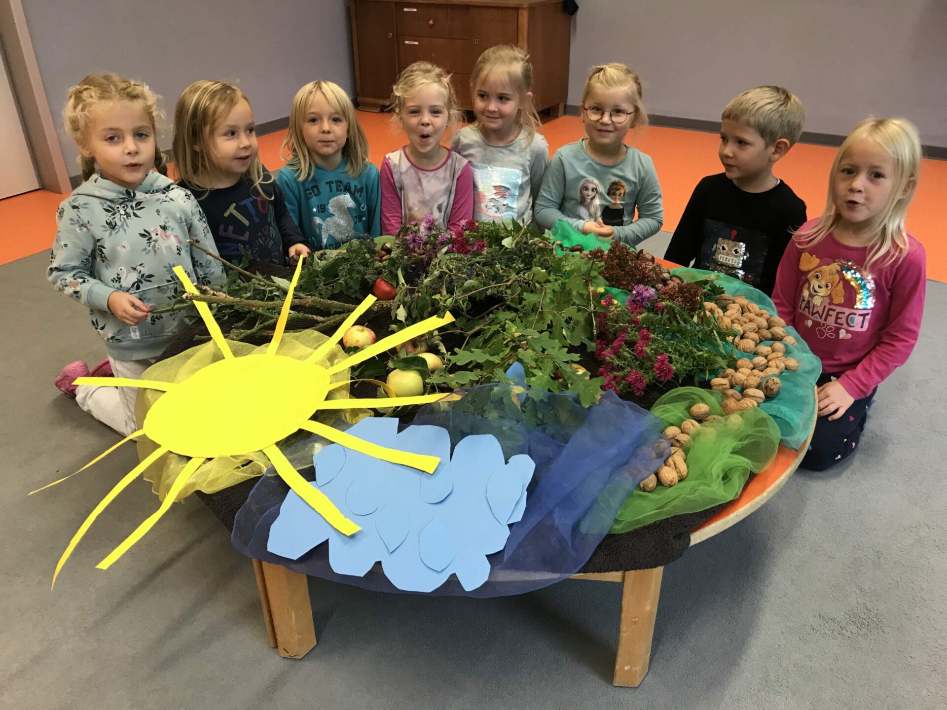  Erntedank 2020 – Katholischer Kindergarten Pusteblume Illustration 
